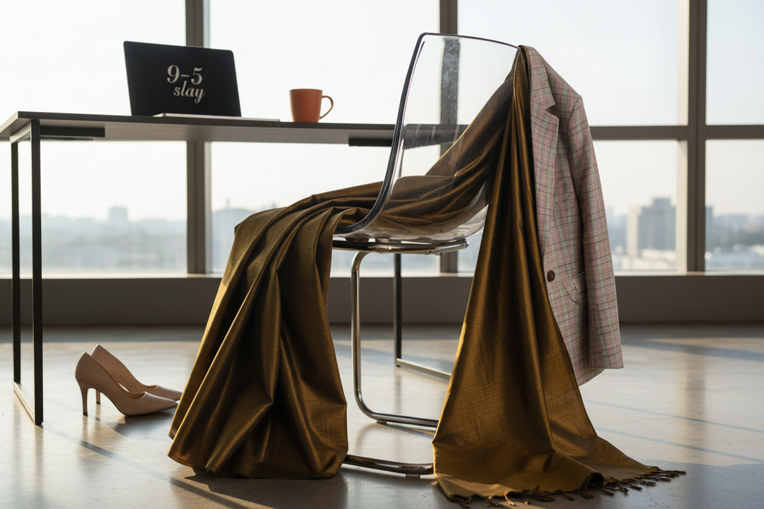 5 Modern Saree Styles for Office